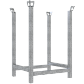 Stacking pallet | 0,68m x 0,52m x 0,90m | galvanised